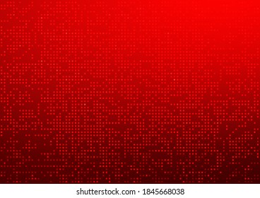 Red dots color vector background