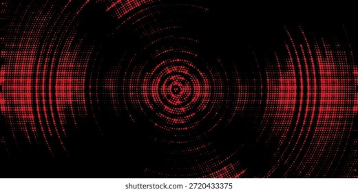 Haltone de puntos rojos sobre fondo de color oscuro. Grunge textura abstracta. Diseño sencillo y moderno. Ilustración vectorial. eps 10.