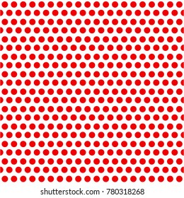 red dots on white background, texture vector