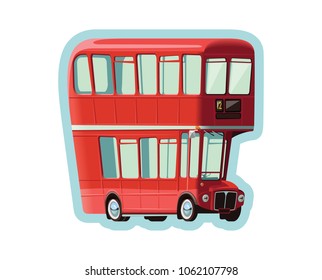 Red double decker bus