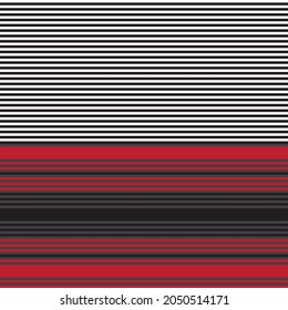 Diseño de patrones sin costura de doble trazo rojo para textiles y gráficos de moda