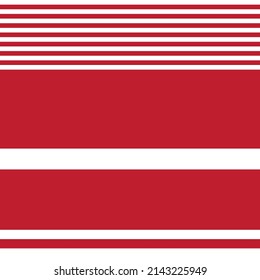 Red Double striped seamless pattern design for fashion textiles and graphics
