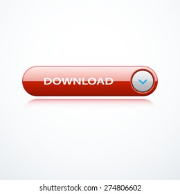 Red Download Button