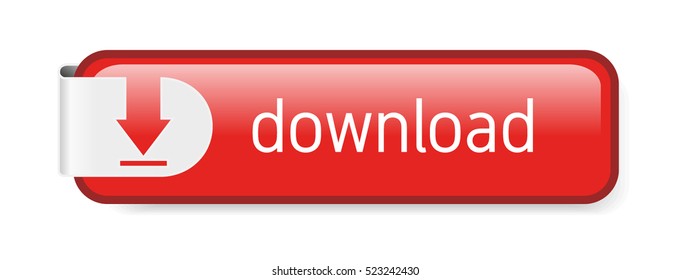 Red Download Button Arrow Vector Stock Vector (Royalty Free) 523242430