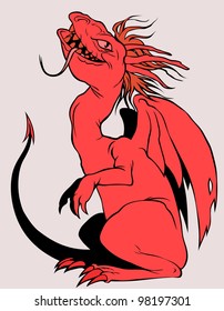 Red dragon