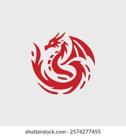 Red Dragon Logo for sale.