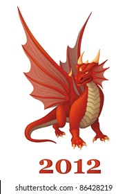 Red Dragon vector