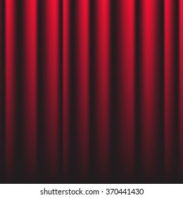 Red drapery structure - digital generated background of free falling screens for graphic and design applications.
