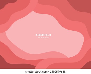 Red dynamic style banner design from fruit concept