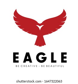 Red Eagle Logo, Eagle Logo Vector