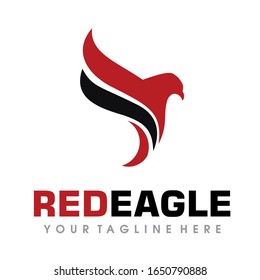 Red Eagle Logo, Eagle Logo Vector