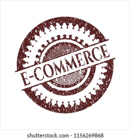 Red e-commerce rubber seal