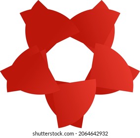 Red ecosystem icon with gradient