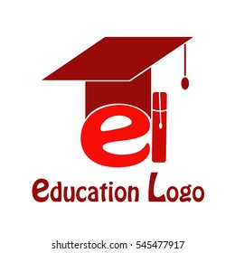 Red education logo