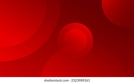 Red elements with fluid gradient. Modern and Creative Trend design in Eps10 vector illustration