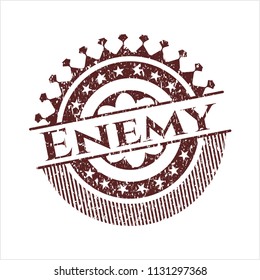 Red Enemy rubber seal