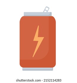 bebida energética roja con trueno
