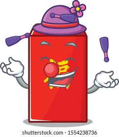 red envelope cartoon in the mascot juggling