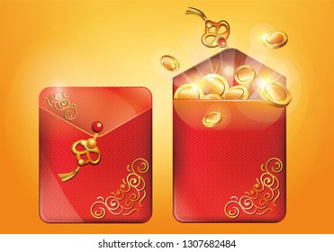 Red envelope full of coins, there will be surprises when opened