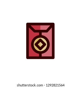 Red Envelope Icon , Chinese New Year Symbol