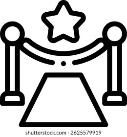 red envelope icon. Thin Linear Style Design Isolated On White Background