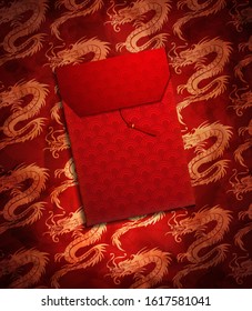 Red envelope packet for new year