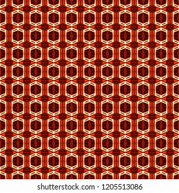 Red ethnic decorative ornament.Seamless pattern for background, wallpaper, textile printing, packaging, wrapper, etc.