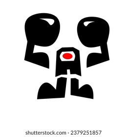 red eye robot is angry