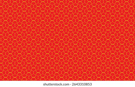 Roter Stoff Textur Hintergrund mit nahtlosen dekorativen Muster und Vintage romantisches Design
