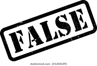 Red False Wrong Lies Terminated Disgrace Cancelled Cancel Culture Rubber Stamp Grunge Texture Sign Signage Label Badge Sticker Vector EPS PNG Transparent No Background Clip Art Vector EPS PNG 