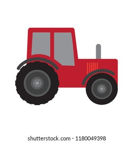 Red Farm Tractor