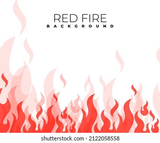 Red Fire Background, Flame Vector illustration, Flame background, red color background, Fire wallpaper, burn