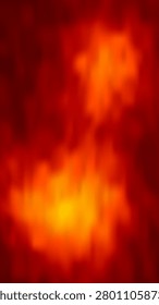 Red Fire Flame Realistic Vector Background Illustration Vertical Orientation 4K With Blank Empty Copy Space