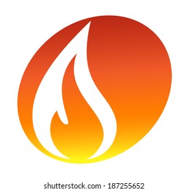 Red fire icon