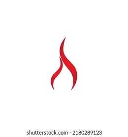 Logo-Vorlage für Rotes Feuer