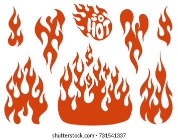 Stylized Flame Clipart Hd PNG, Hand Drawn Vintage Stylized Skull And Bones  In Flames In Tattoo Style, Danger, Vector, Face PNG Image For Free Download
