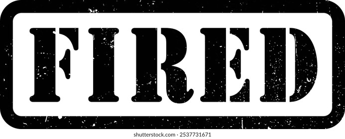 Red Fire Sacked Rubber Stamp Grunge Textur Zeichen Beschriftung Etikett Aufkleber Vektor EPS PNG transparent Kein Hintergrund Clip Art Vektor EPS PNG 