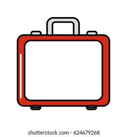 red first aid kit emergency