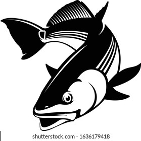 Red Fish Logo. Great for red Fish Fishing Logo & template