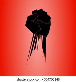 red fist victory in the battle strength