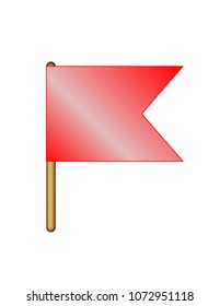 Red flag icon