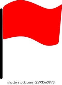 RED FLAG IMAGE. RED FLAG