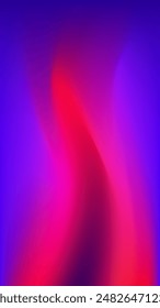 Red flame illustration with purple gradient mesh abstract background nice for wallpaper or banner