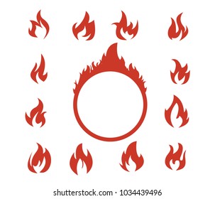 Piktogramm Feuer Images Stock Photos Vectors Shutterstock