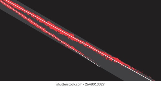 Red flash and white light. Sparkle, dust, lines, bursts of light, sparks, laser lights. Abstract led glow

