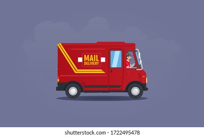 royal mail van driver
