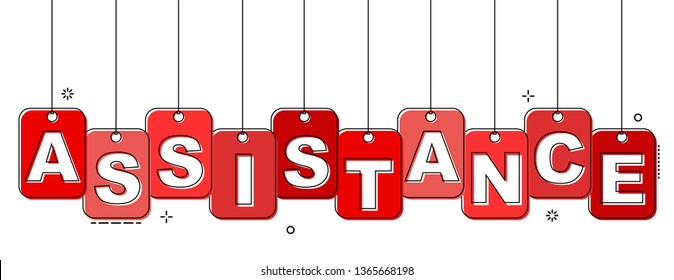 red flat line tag assistance