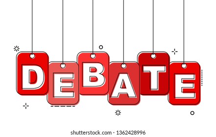 red flat line tag debate