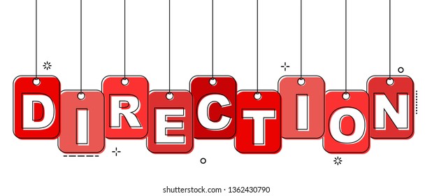 red flat line tag direction