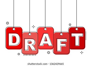 1,182 Draft version Images, Stock Photos & Vectors | Shutterstock